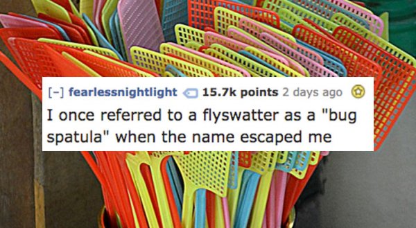 19 Funniest Things People Have Called Objects They Couldn't Remember