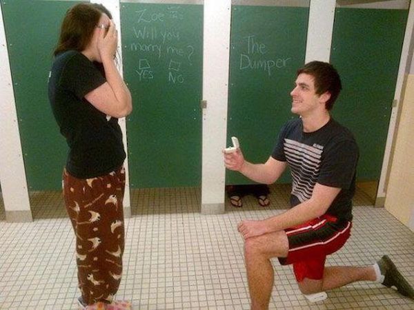 most funny pics ever - Zoe Will you marry me he Dumper Yes No