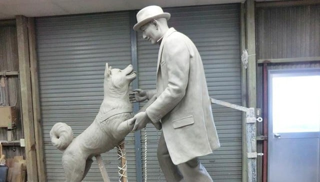 Hachiko, Forever Reunited With His Human