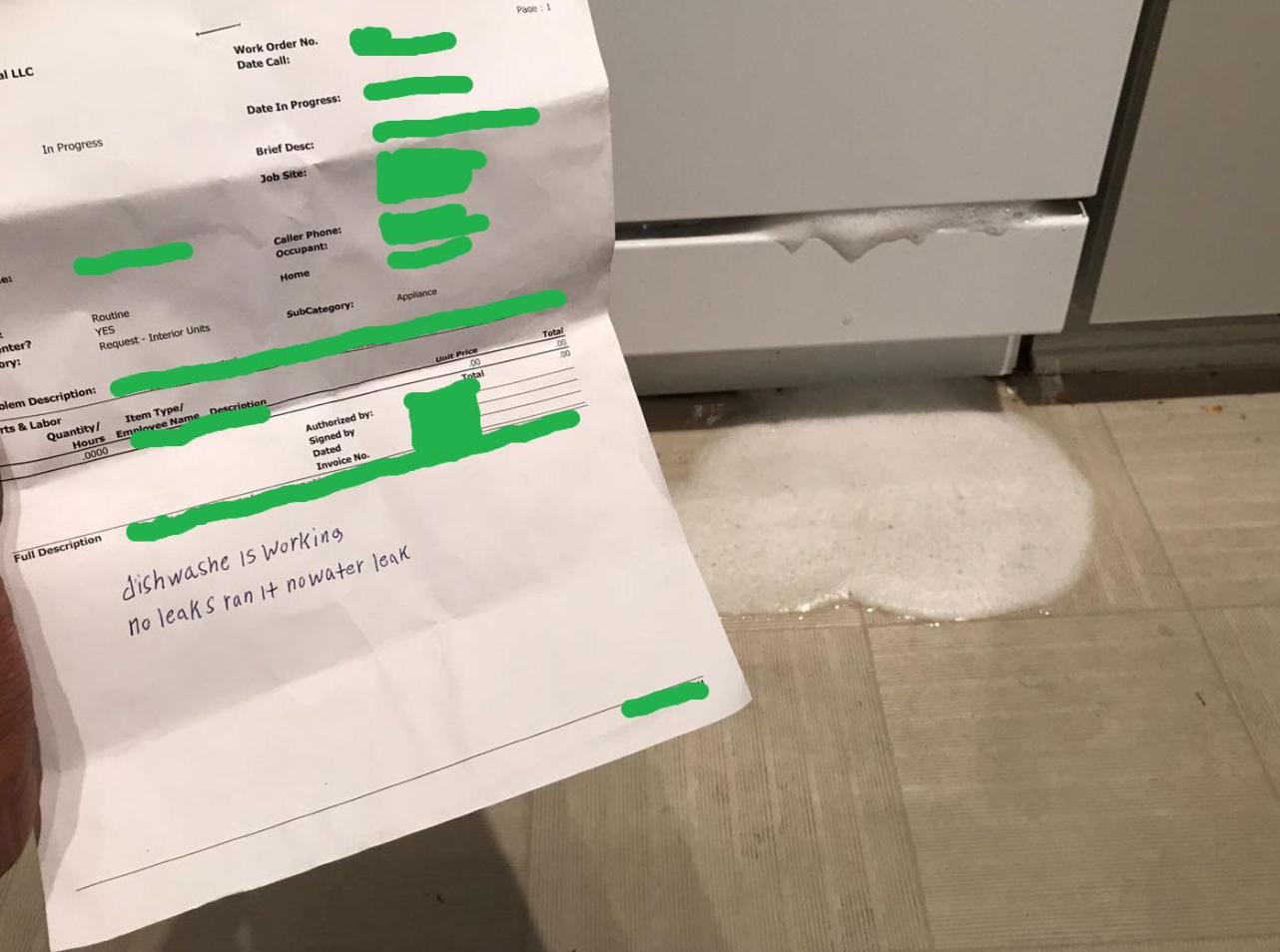 floor - Page 1 Work Order No. Date Call a Llc Date In Progress In Progress Brief Desc Job Site Caller Phone Occupant Home Appliance SubCategory Routine Yes enter? Request Interior Units 888 ory olem Description its & Labor abortily! Er Quantity Item Type 