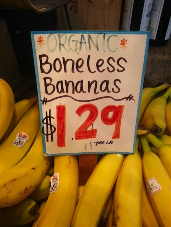 boneless bananas - Organic Boneless Bananas $1.29 i I Per Lb