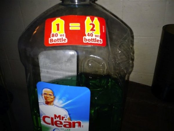 mr. clean - Bottle bottles cidan