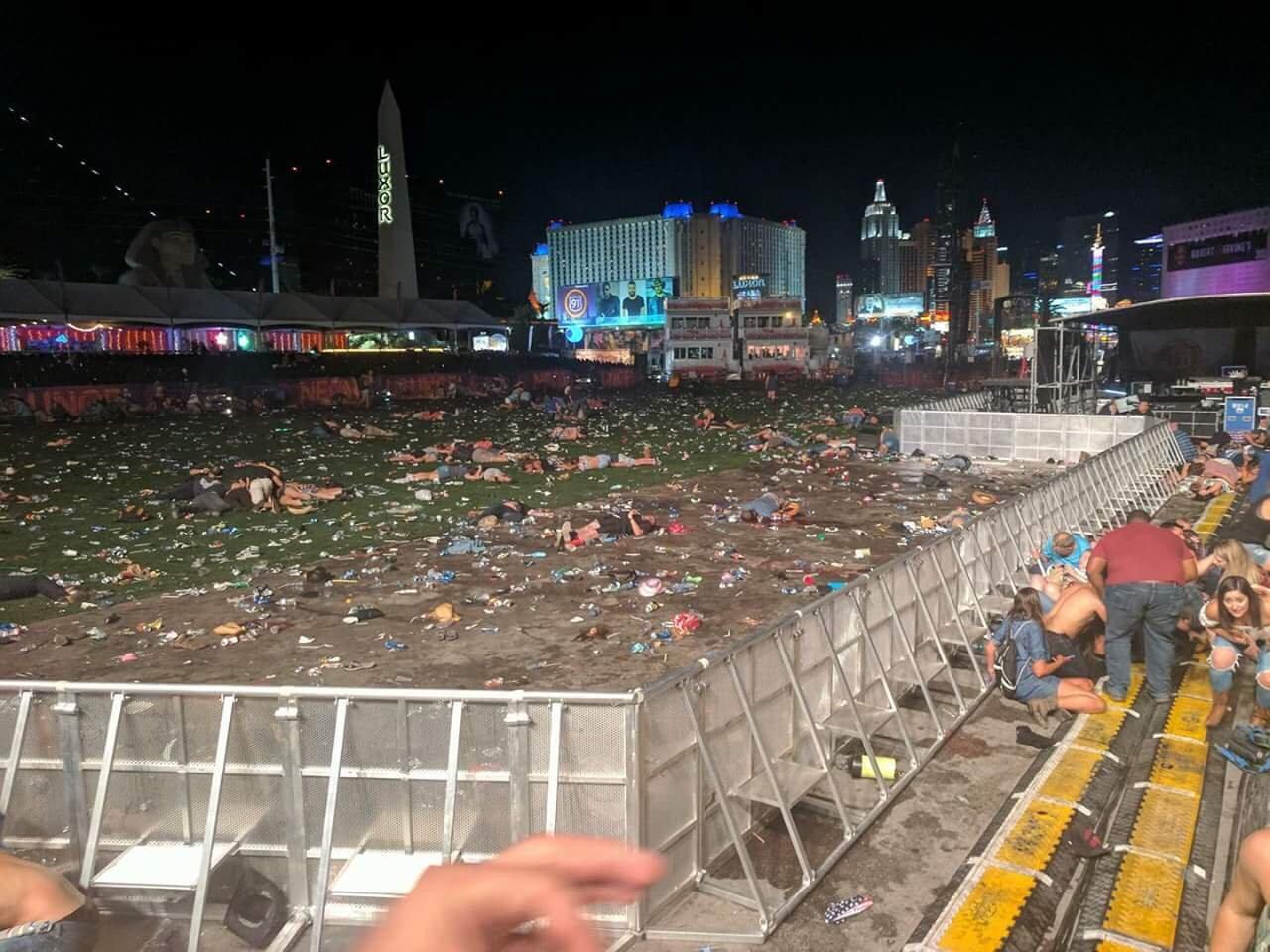 Aftermath of Las Vegas shooting