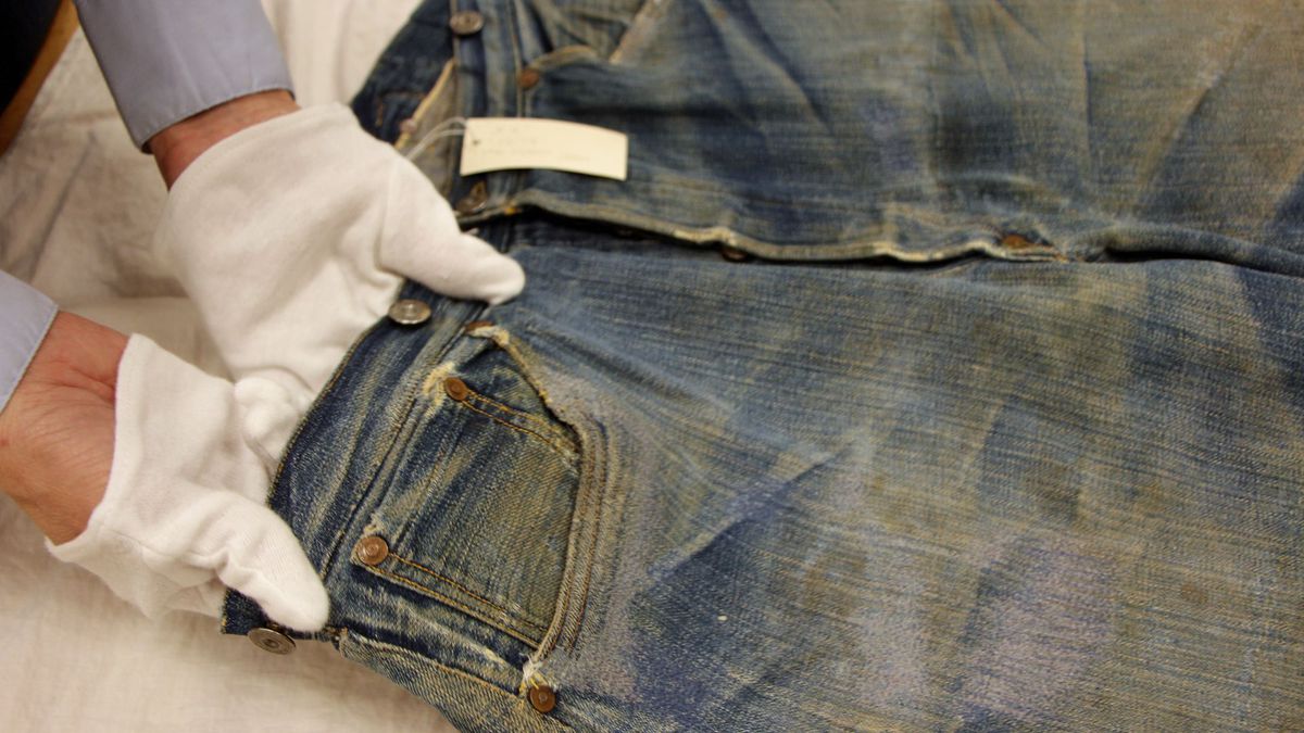 Worlds oldest pairs of Levi’s Jeans found in a goldmine 136 years later