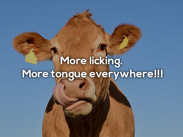 More licking More tongue everywhere!!!