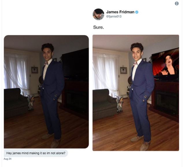 you are not alone photoshop - James Fridman Sure. Hey james mind making it so im not alone? Aug 24