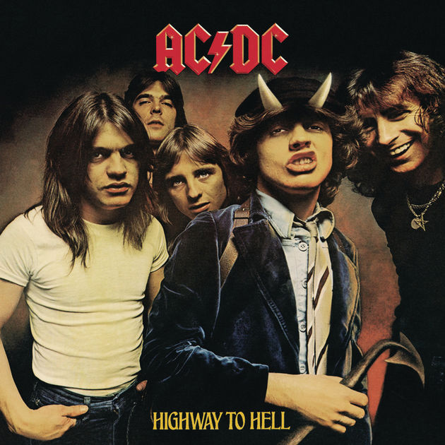 When AC/DC was accused of backmasking Satanic messages in “Highway To Hell”, guitarist Angus Young said “you didn’t need to play [the album] backwards, because we never hid [the messages]. We’d call an album Highway To Hell, there it was right in front of them.”