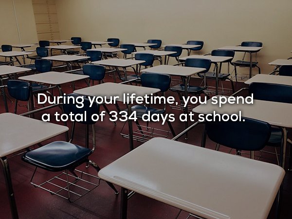 17 Stats about your life will blow your mind