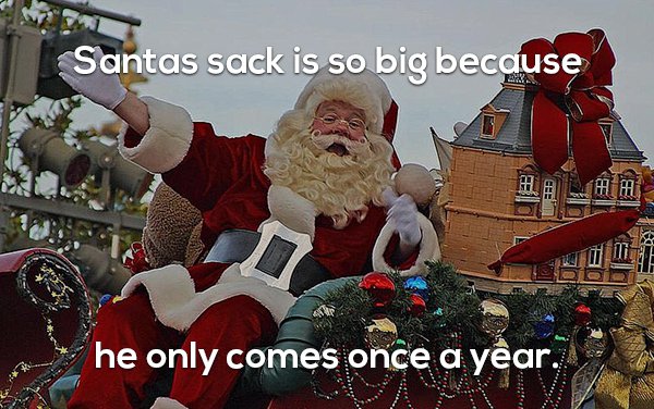 Santa clause pun