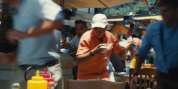 Jurassic World (2015)Jimmy Buffet saving his two margaritas, probably looking for a shaker of salt.