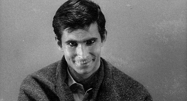 Psycho (1960)When Bates is arrested, he stares into the camera and a skull appears to be superimposed over his face, even if very briefly.