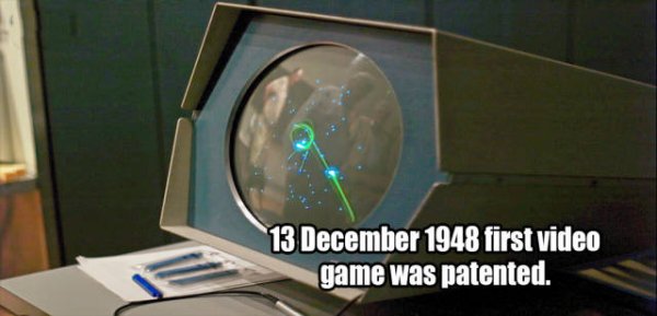 spacewar - first video game was patented.