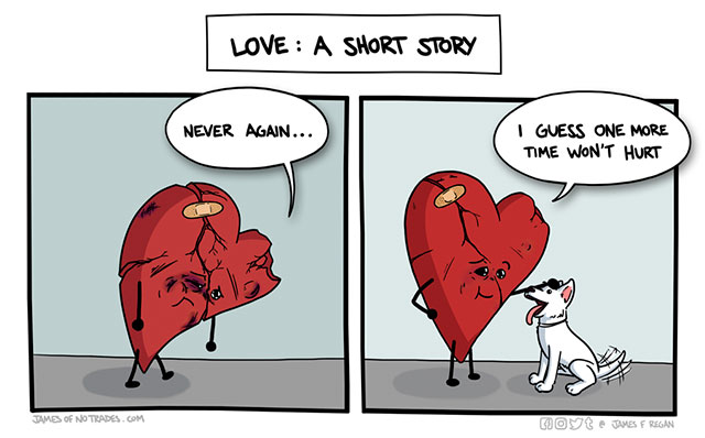 wholesome love memes - Love A Short Story Never Again... I Guess One More Time Won'T Hurt James Of Notrades.Com Hoyte James Fragan
