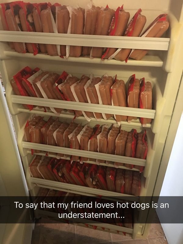 that escalated bakery - To say that my friend loves hot dogs is an understatement...