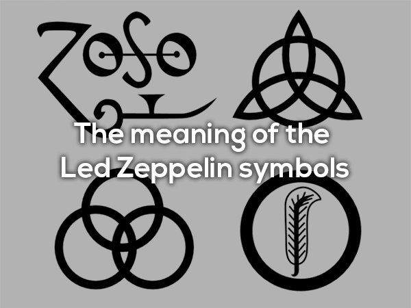 The fourth album from Led Zeppelin had a few unusual signs on the cover instead of the name of the band. Each symbol represented each band member in some way, however, they all refuse to comment on what they all mean.