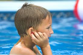 When you've been swimming and water becomes trapped in your ear despite your stomping and shaking your head, and then later, when you've made peace with the fact you'll have water in your ear forever, it miraculously lets loose and flows out.