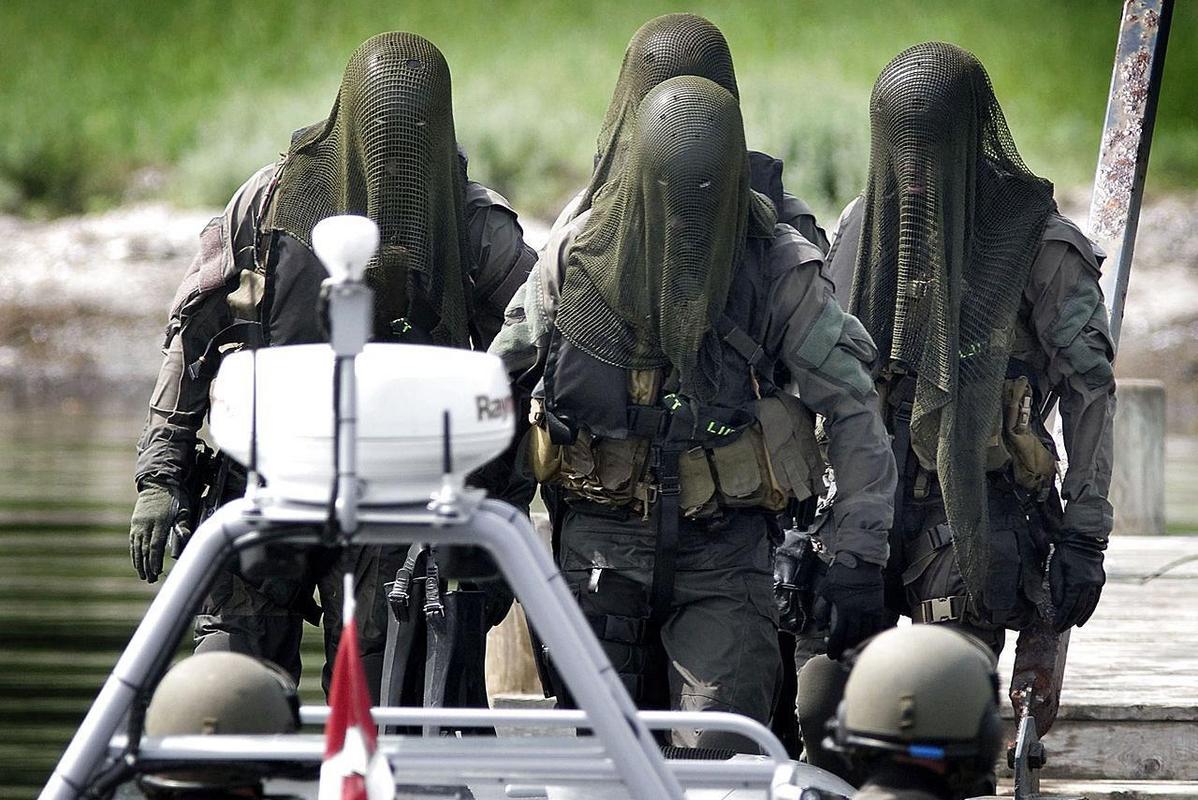 Danish special forces aka “Frogmen”