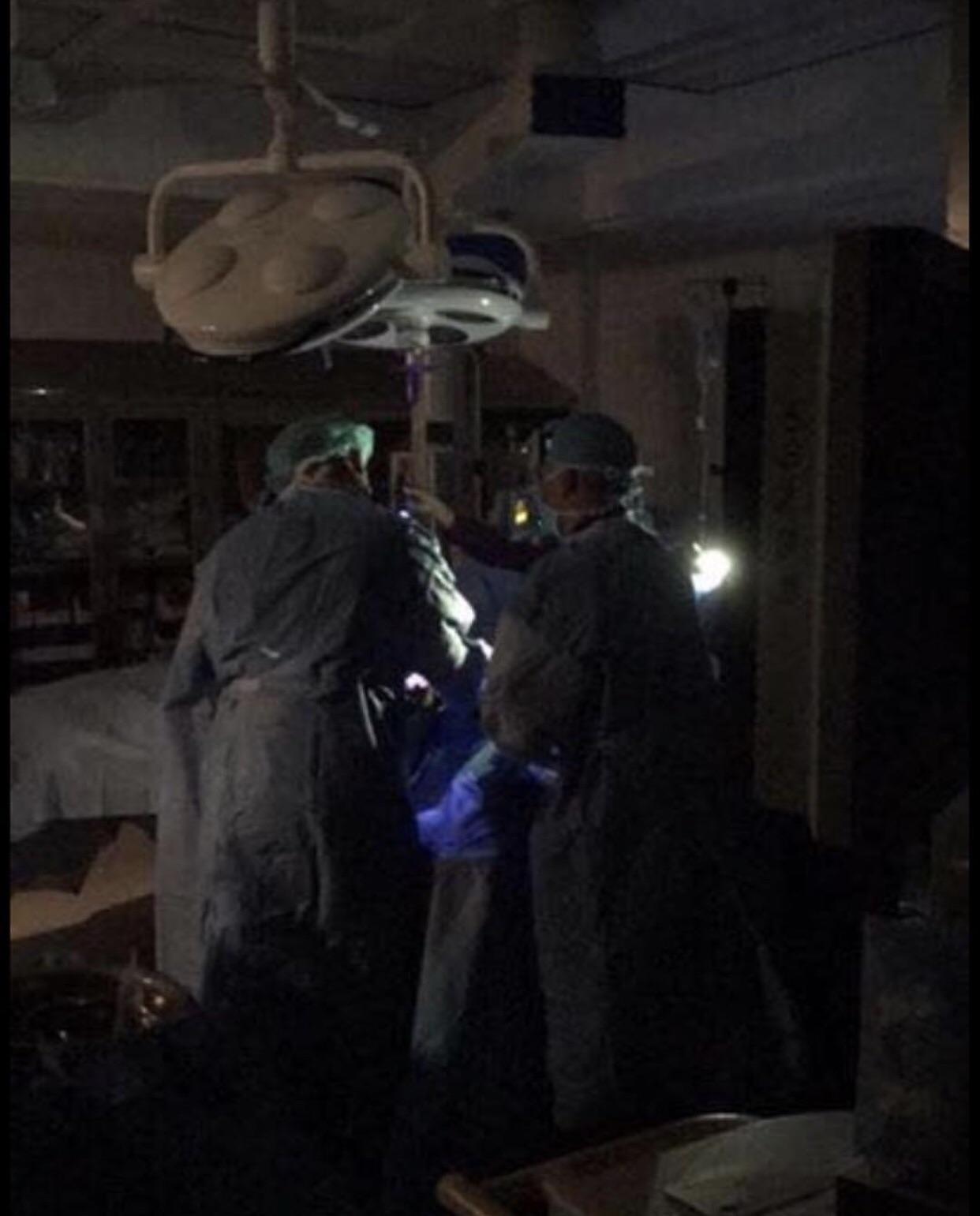 In Puerto Rico, almost a month after Maria, doctors are performing surgery with flashlights as the hospital is still without electricity