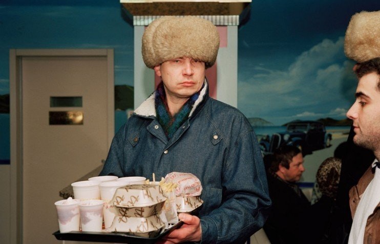 first russian mcdonalds