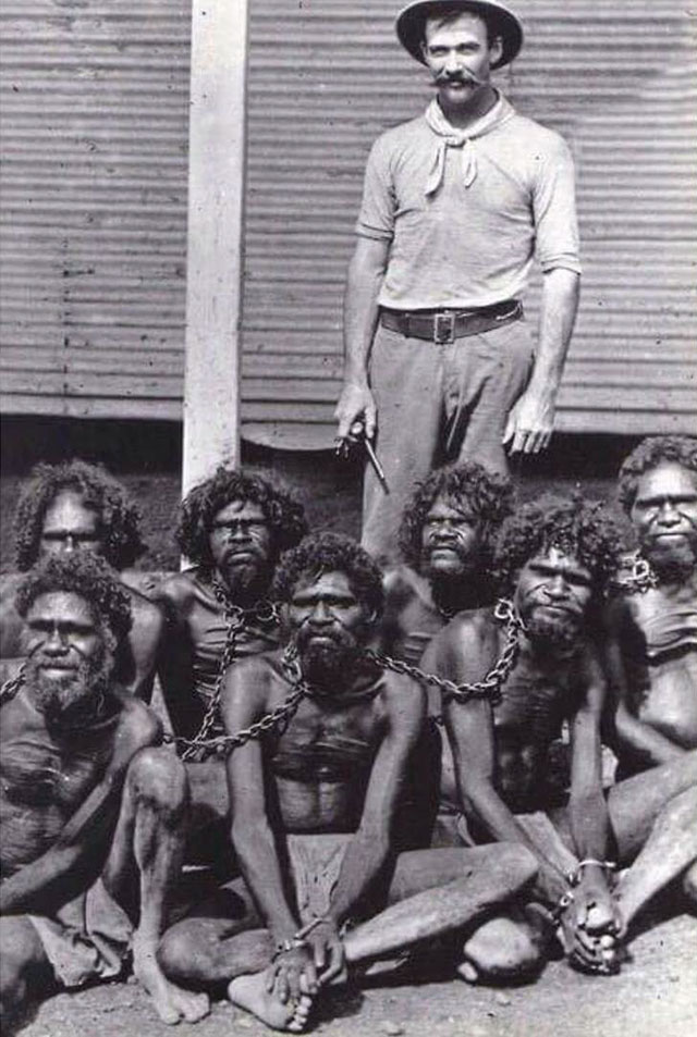 Until the 1960s, Australian Aborigines fell under the Flora and Fauna Act, classifying them as animals.