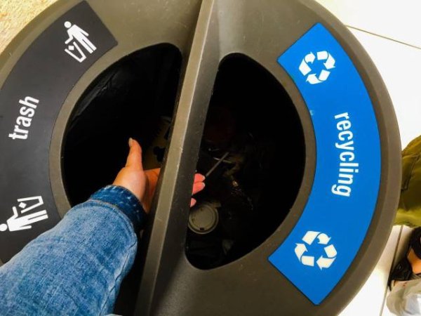 wheel - recycling trash