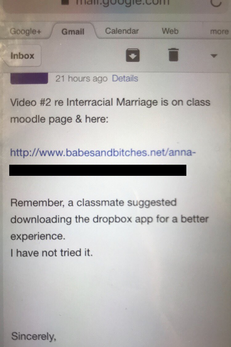 Professor Panics After Sending Entire Class An Inappropriate Email