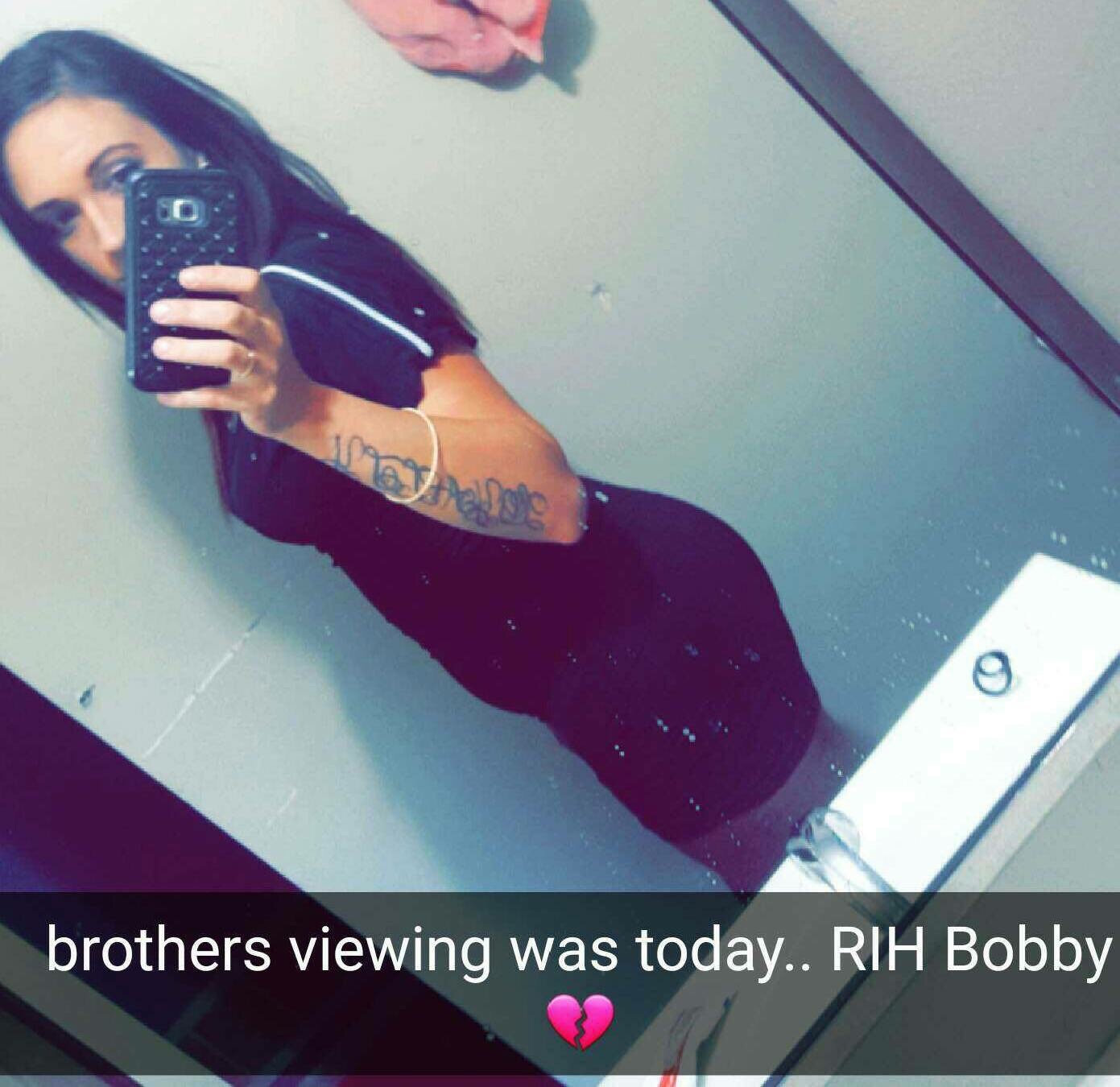 arm - brothers viewing was today.. Rih Bobby