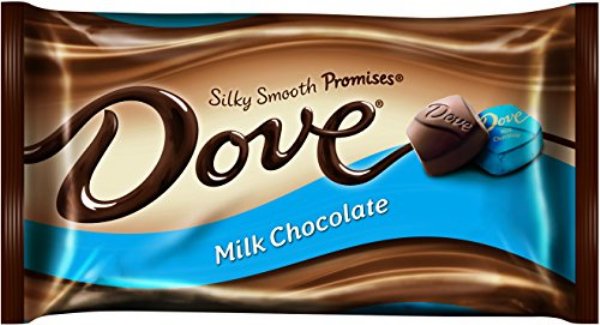 34 percent of all chocolate consumed in China is made by Dove.