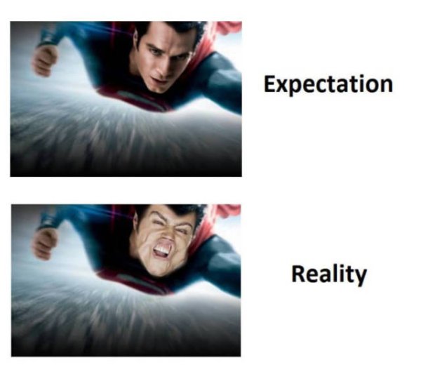 expectation vs reality superman expectation vs reality - Expectation Reality
