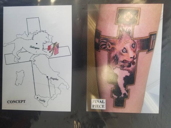 expectation vs reality Tattoo - Naples Concept Final Piece
