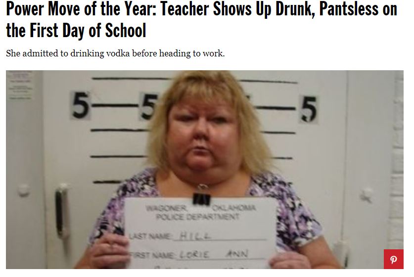 21 teachers being awful at their job