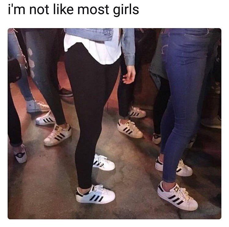 im not like most girls - i'm not most girls
