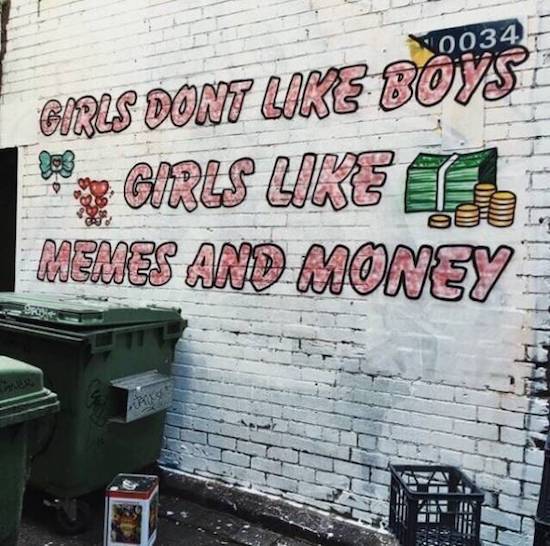girls dont like boys girls like memes - N0034 Birls Dont Uke Boys Te Girls Memes And Money !