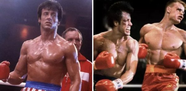 Sylvester Stallone wanted to make the fight scenes in Rocky IV as real as possible, so he told Dolph Lundgren to actually punch him. Stallone even spent a week in the ICU after a blow to the chest.