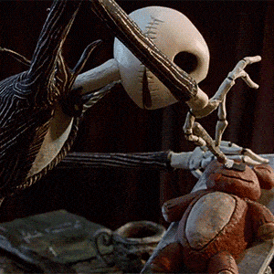 It took the crew of The Nightmare Before Christmas one week to shoot one minute of stop motion animation.