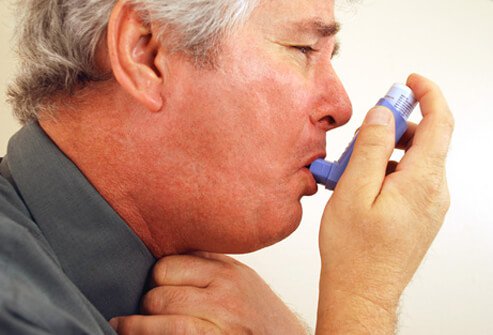 During a severe asthma attack, your airways close so significantly that no air can move through them. You're left heaving violently with all your breathing muscles to desperately get to the air locked outside your body until you eventually fatigue and die.
