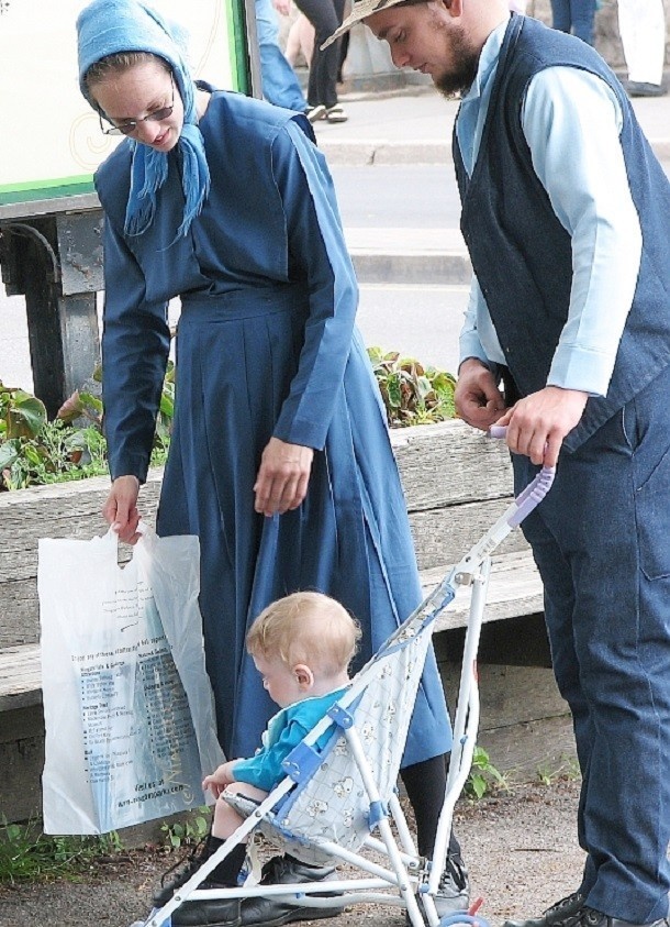 The Amish faith performs baptisms around the age of 18 to 22 years old. It is until the baptism is performed that the person is allowed to marry but only a person belonging to the same church.