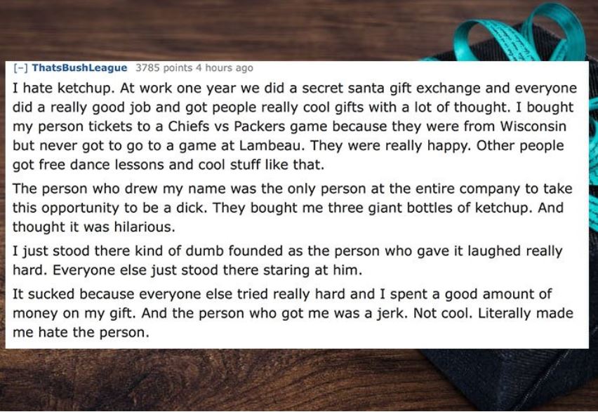 12 People Share The Worst Gifts They Ever Received