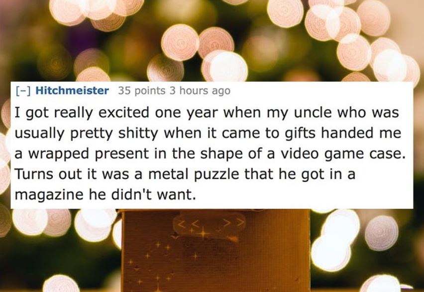 12 People Share The Worst Gifts They Ever Received