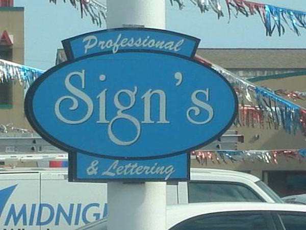 failed job bad kerning examples - Professional Sign's & Lettering Midnigi