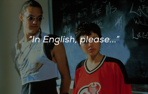 film hackers 1995 - In English, please...
