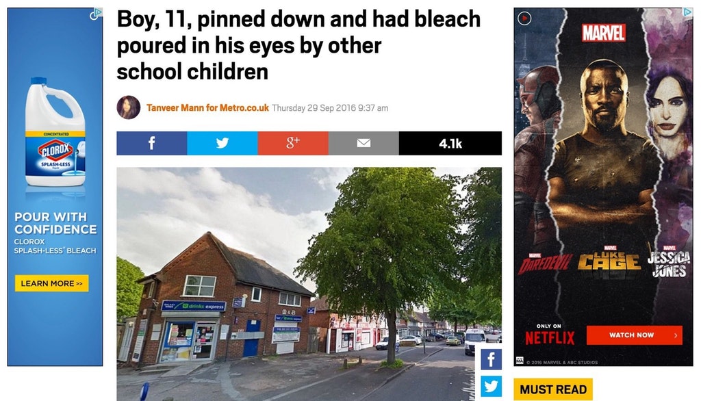 bleach pour with confidence meme - O Marvel Boy, 11, pinned down and had bleach poured in his eyes by other school children Tanveer Mann for Metro.co.uk Thursday f 8 Clorox SplashLess Pour With Confidence Clorox SplashLess Bleach Junes Learn More >> drink