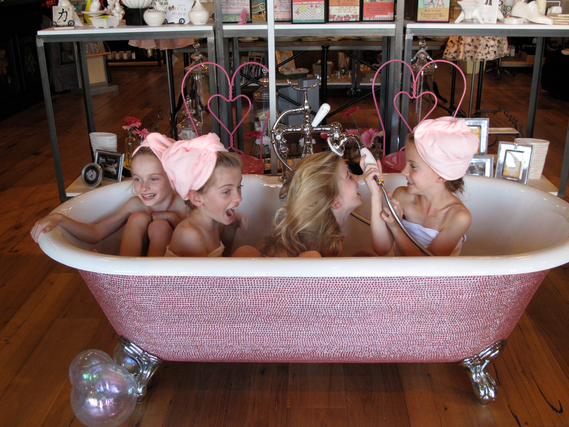 Kelly Rowland bought Blue Ivy a $5,200 Swarovski-crystal-studded baby bathtub.
