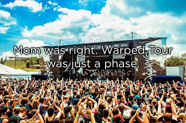 vans warped tour - Mom was right. Warped Tour was just a phase. a 42