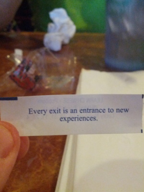 “My wife wasn’t as excited as me for my fortune.”