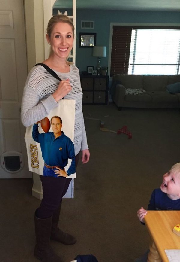“My wife asked for a coach bag for her birthday. Let’s just say she’s pretty happy today.”