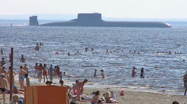 weird russia typhoon submarine