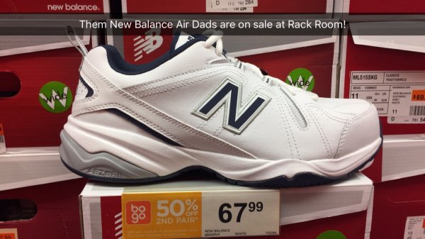 new balance - D 284 Flon new balance Them New Balance Air Dads are on sale at Rack Room! ML515SKG E 50% 6799 Place