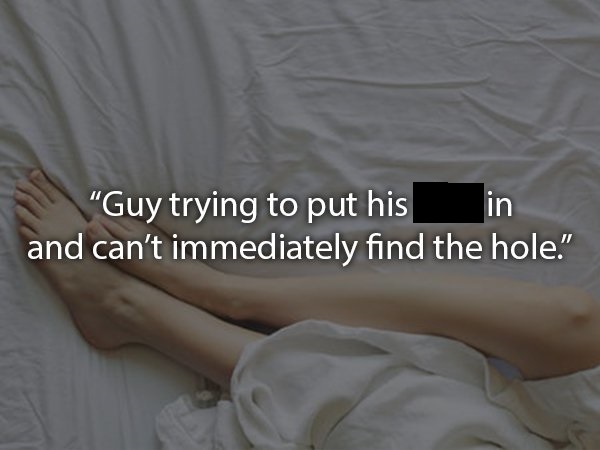 18 Real-life sex situations you never see in porn