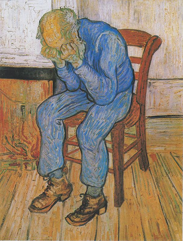One of Vincent Van Gogh’s last paintings, made 2 months before his suicide